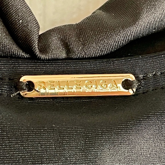 RELLECIGA : Black One-Piece Swimsuit - Picture 7 of 10